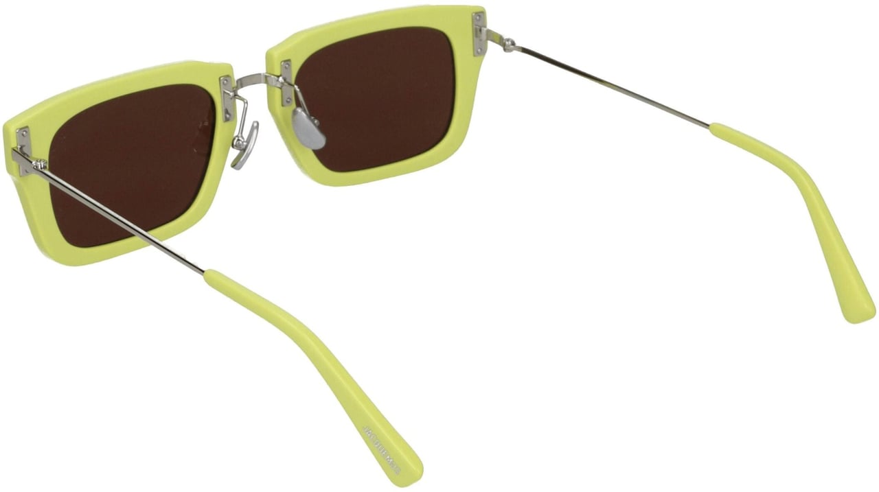 Jacquemus Jacquemus Yellow Acetate Sunglasses Geel