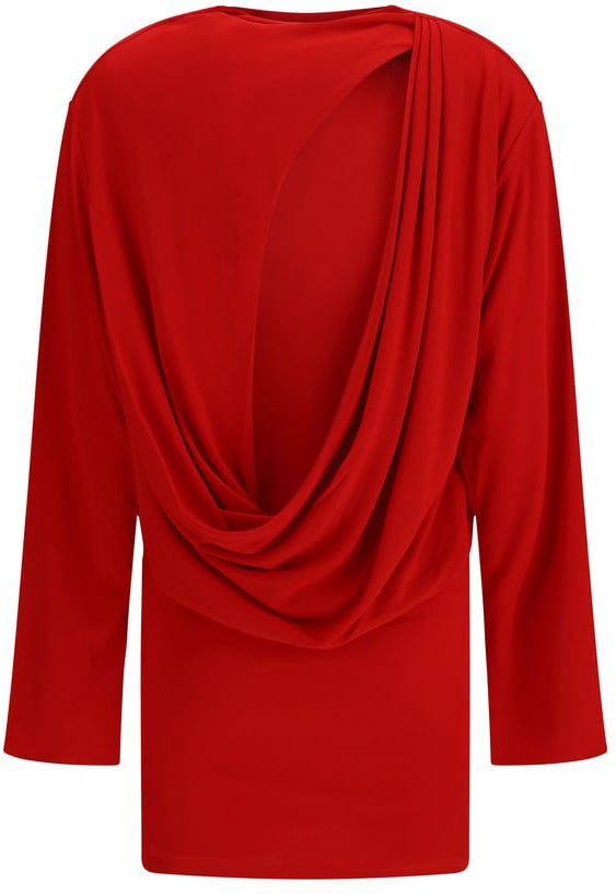 Jacquemus Multicolor Viscose Cocktail Dress Divers
