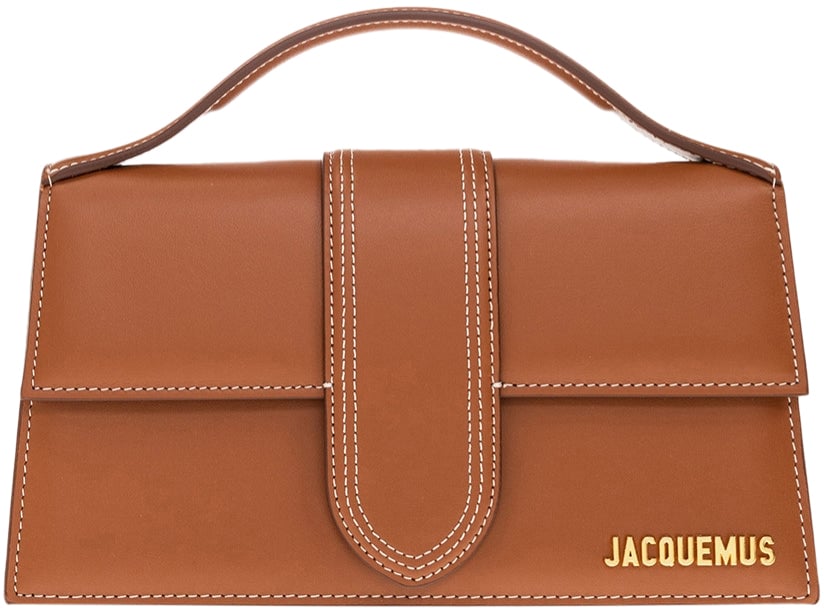Jacquemus Jacquemus Light brown Leather Le Grand Bambino Handbag Bruin