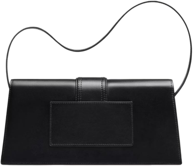 Jacquemus Jacquemus Black  leather Le Bambino Long bag Zwart