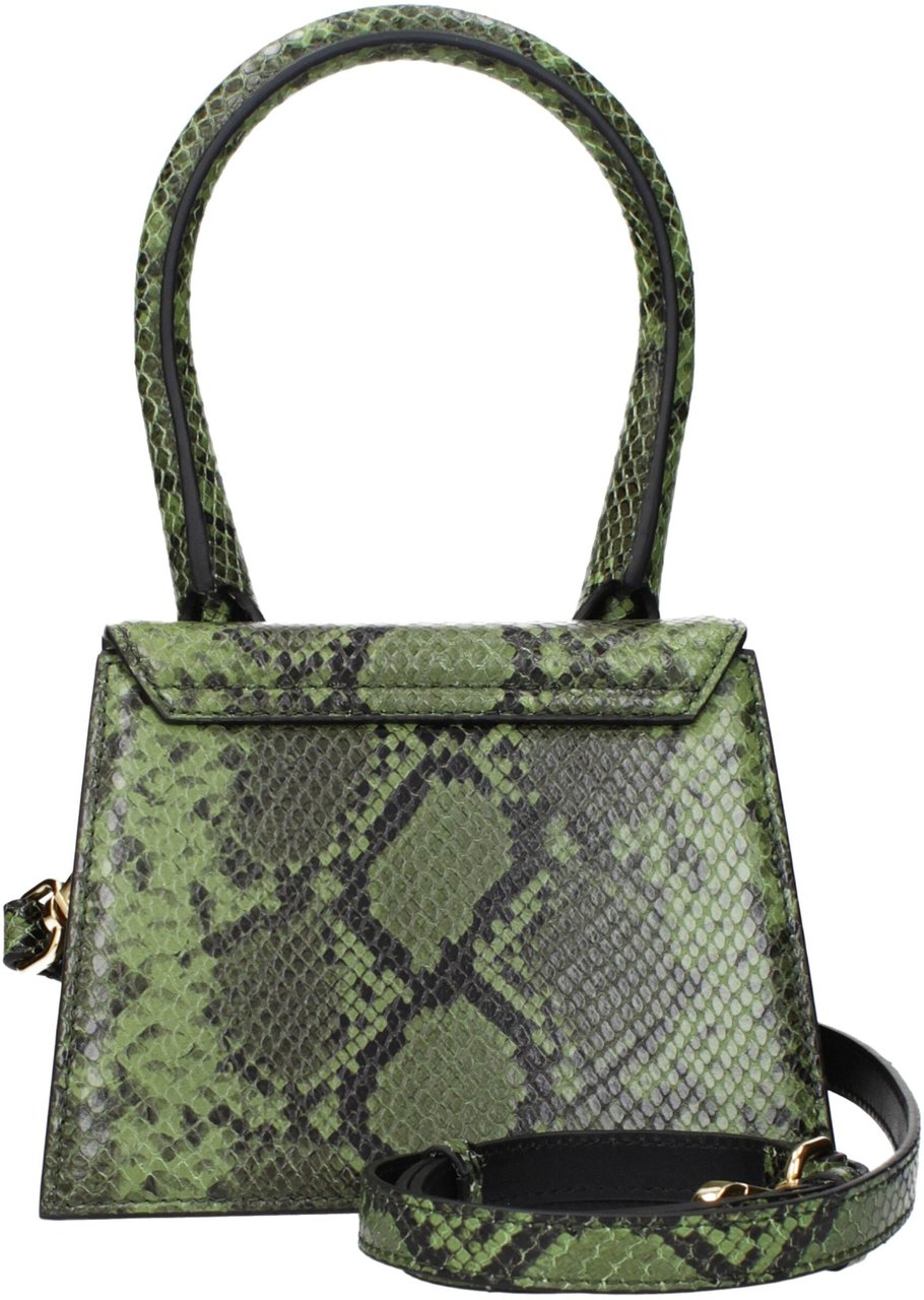 Jacquemus Jacquemus Green Leather Handbag Groen