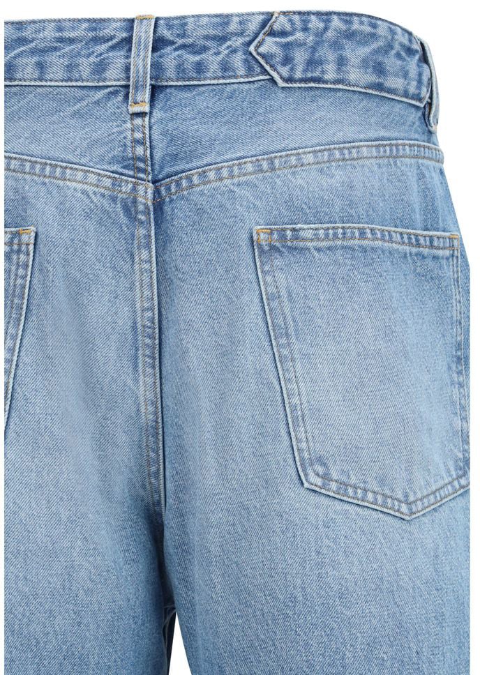 Jacquemus Blue Polyester Jeans Denim Blauw