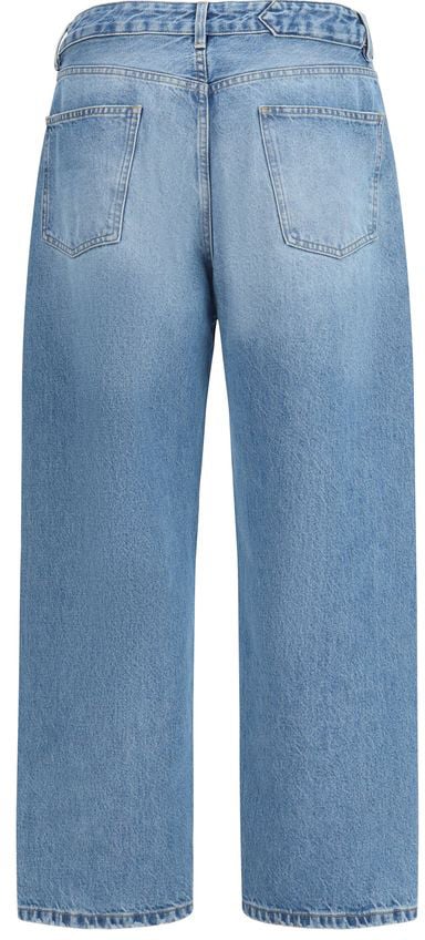 Jacquemus Blue Polyester Jeans Denim Blauw
