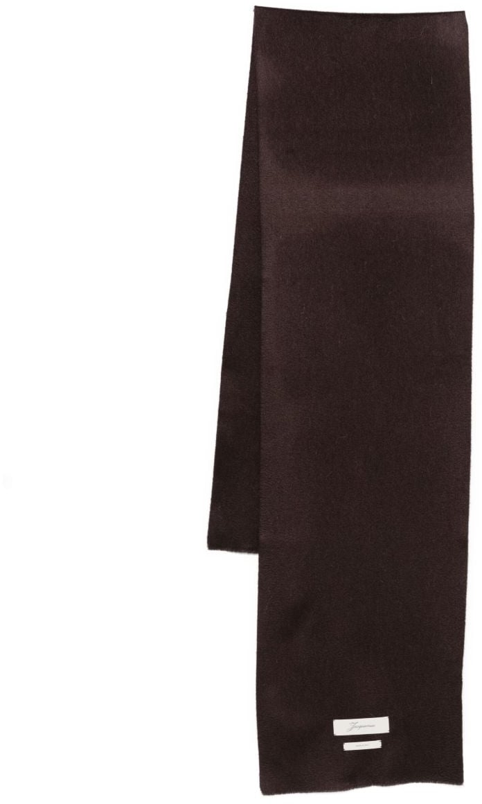 Jacquemus Scarfs Dark Brown Bruin