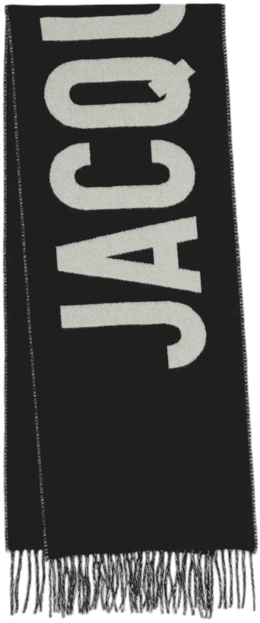 Jacquemus L'ECHARPE JACQUEMUS BLACK Zwart