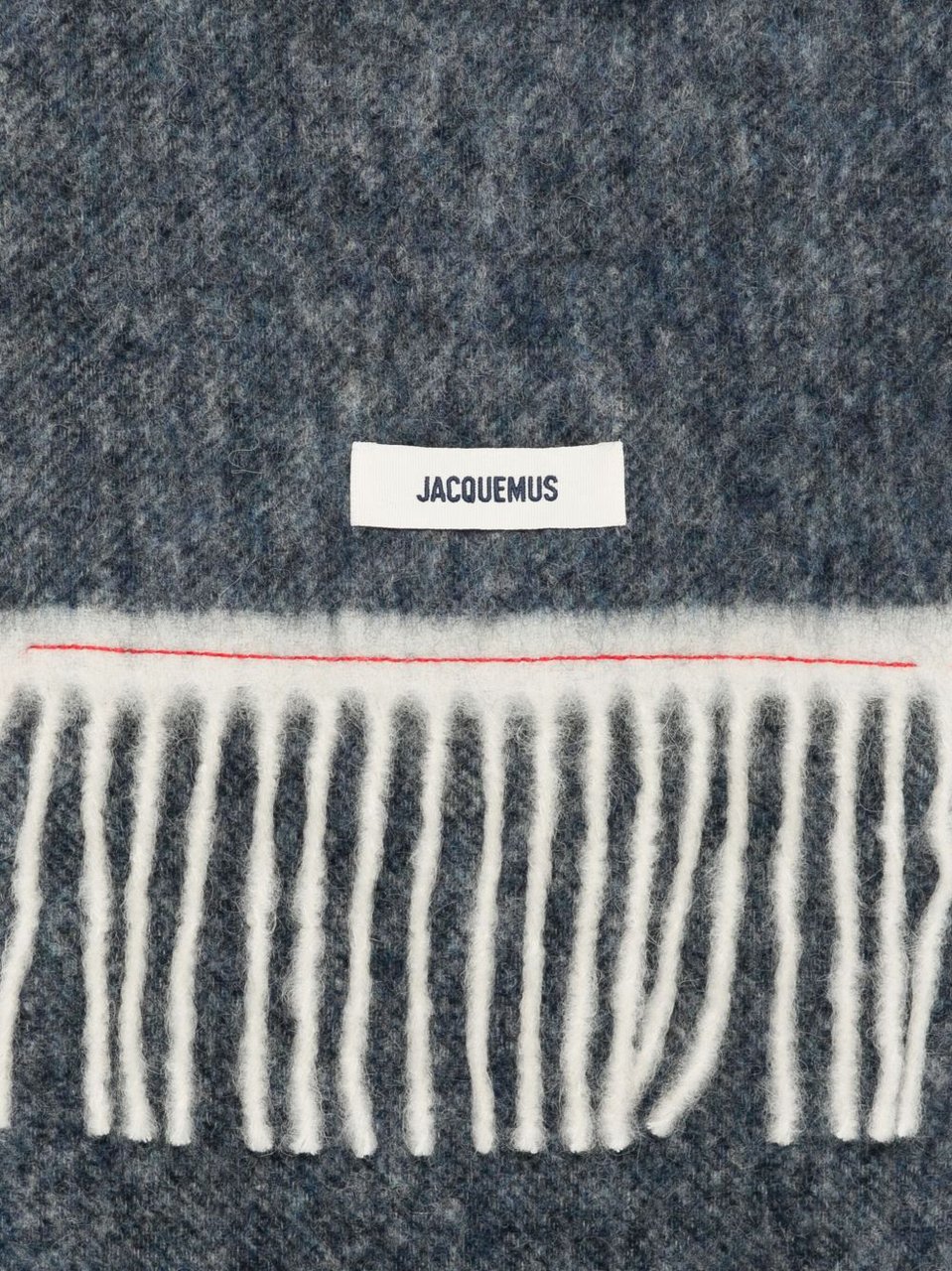 Jacquemus Scarfs Navy / White Navy