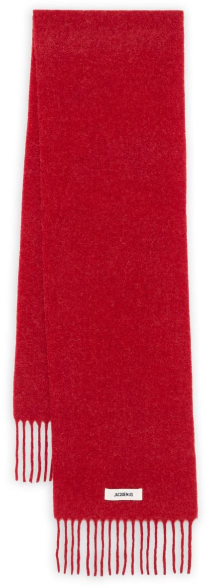 Jacquemus Scarfs Dark Red Rood