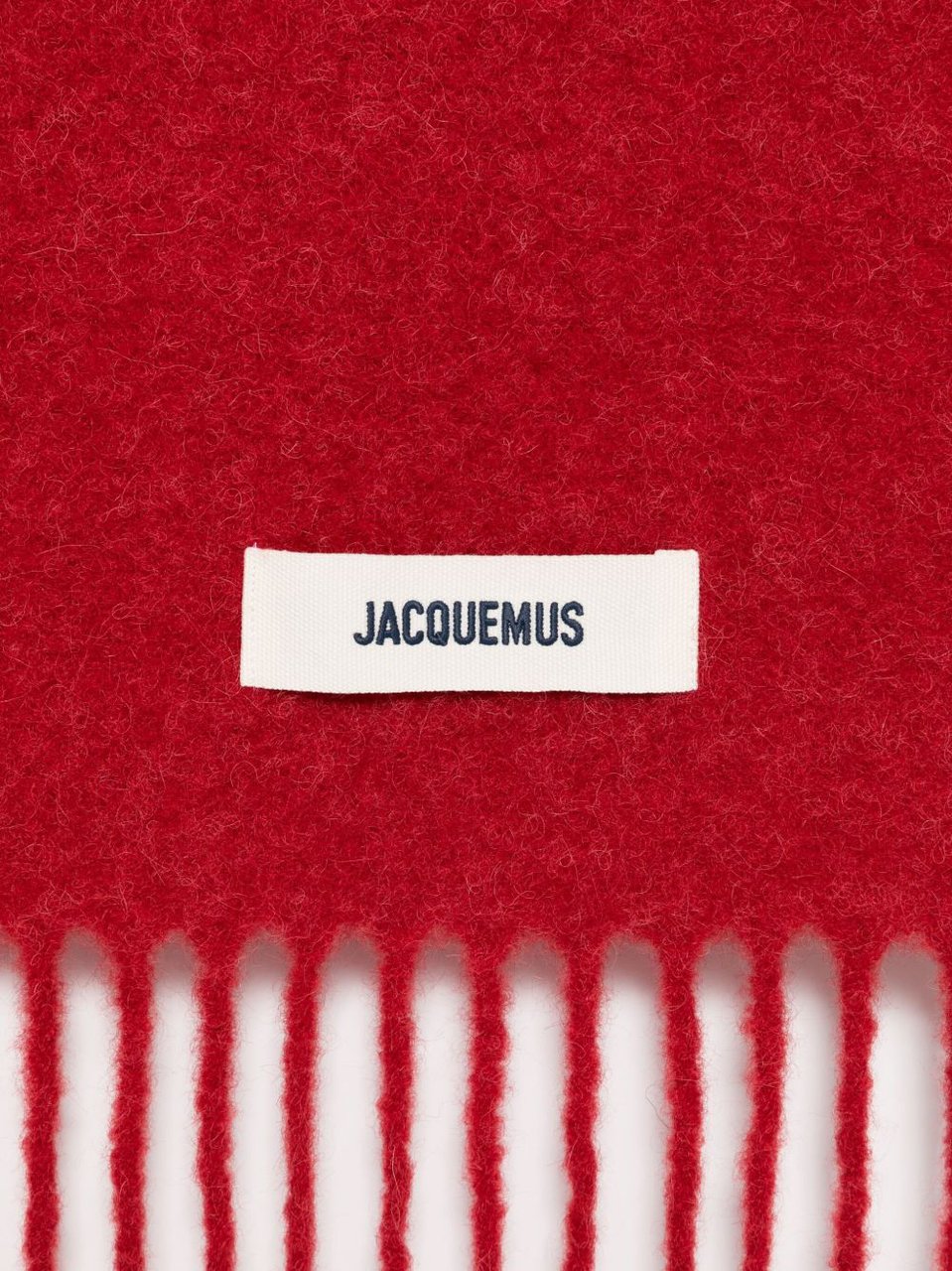 Jacquemus Scarfs Dark Red Rood