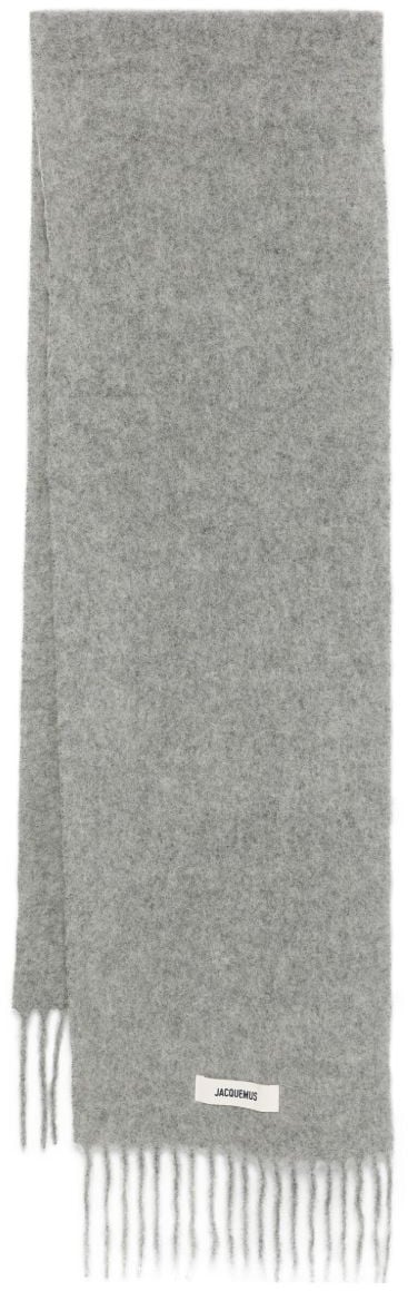 Jacquemus Scarfs Grey Grijs