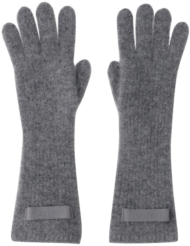 Jacquemus LES GANTS GROS GRAIN DARK GREY Grijs