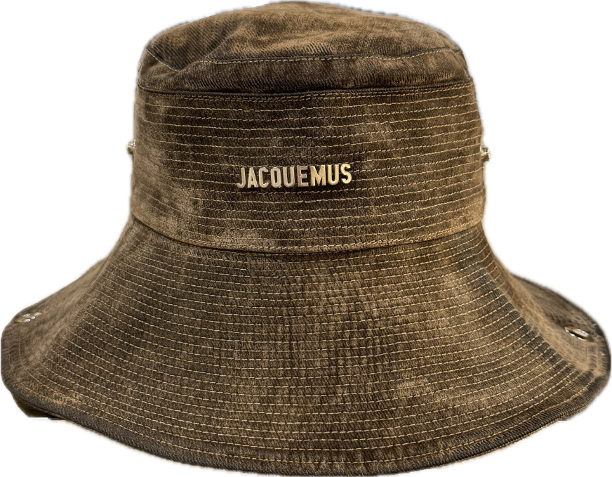 Jacquemus LE BOB DE-NIMES KHAKI Groen