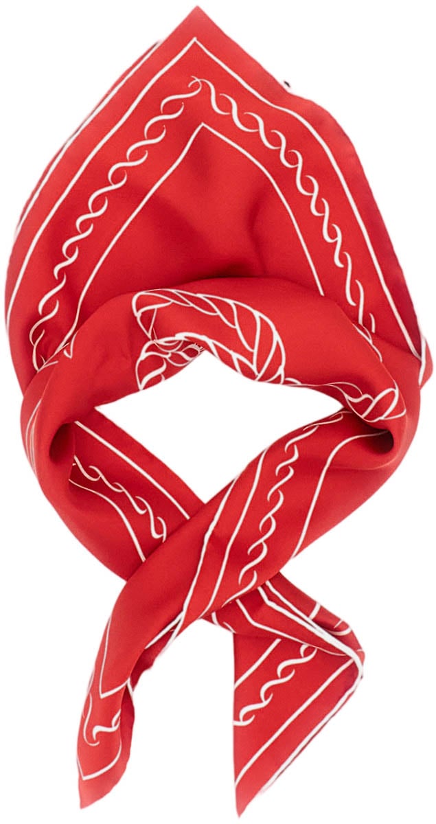 Jacquemus The Ancre Foulard Rood