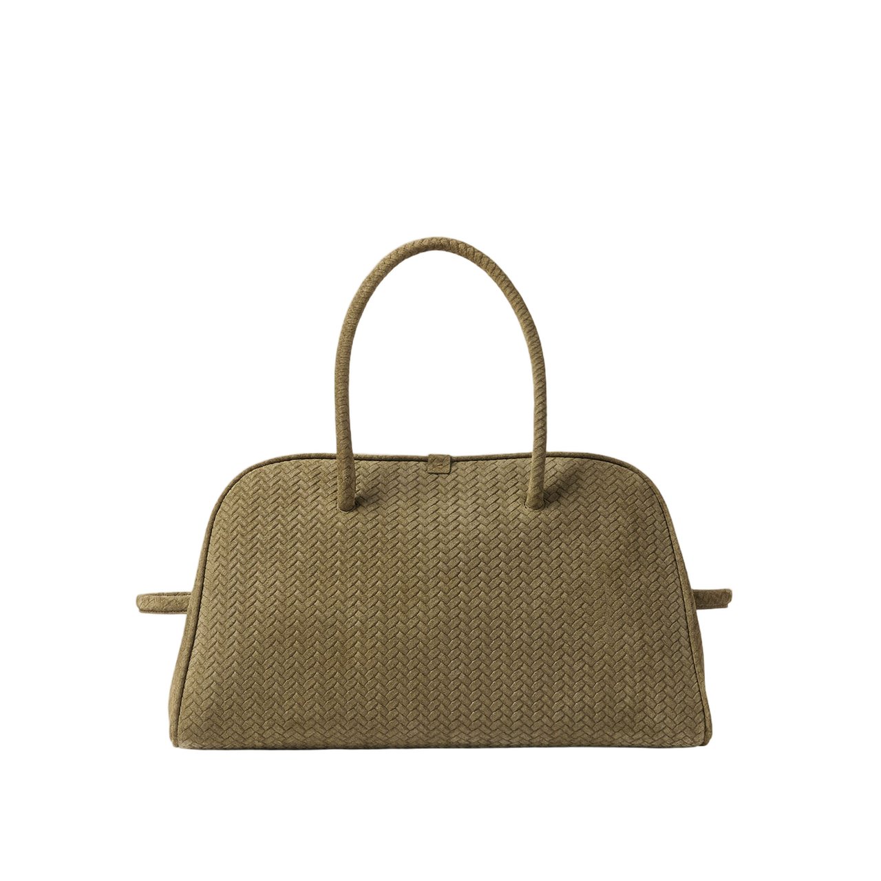 Jacquemus Small Bowling Bag Bruin