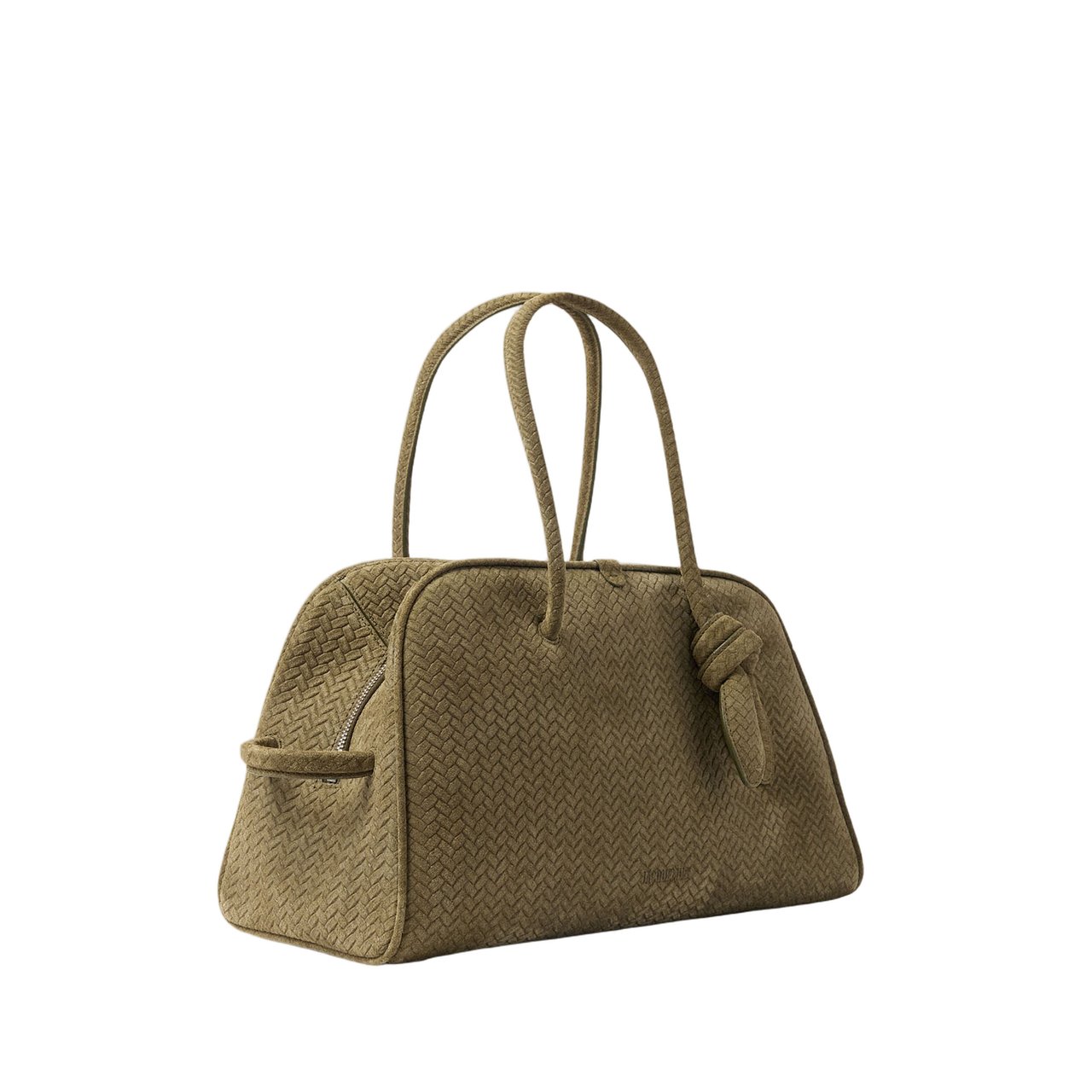 Jacquemus Small Bowling Bag Bruin