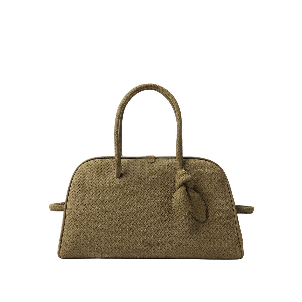 Jacquemus Small Bowling Bag Bruin