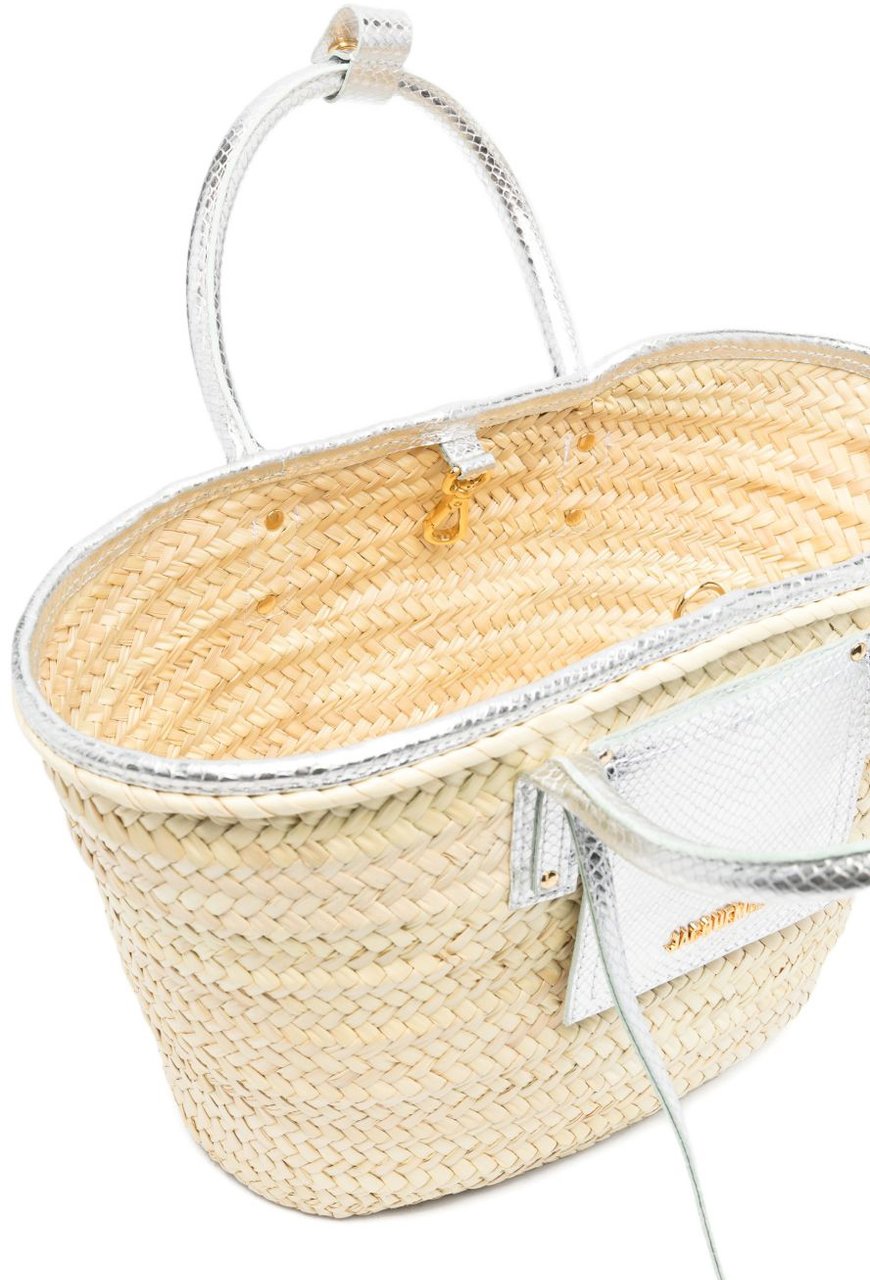 Jacquemus Bags Silver Beige