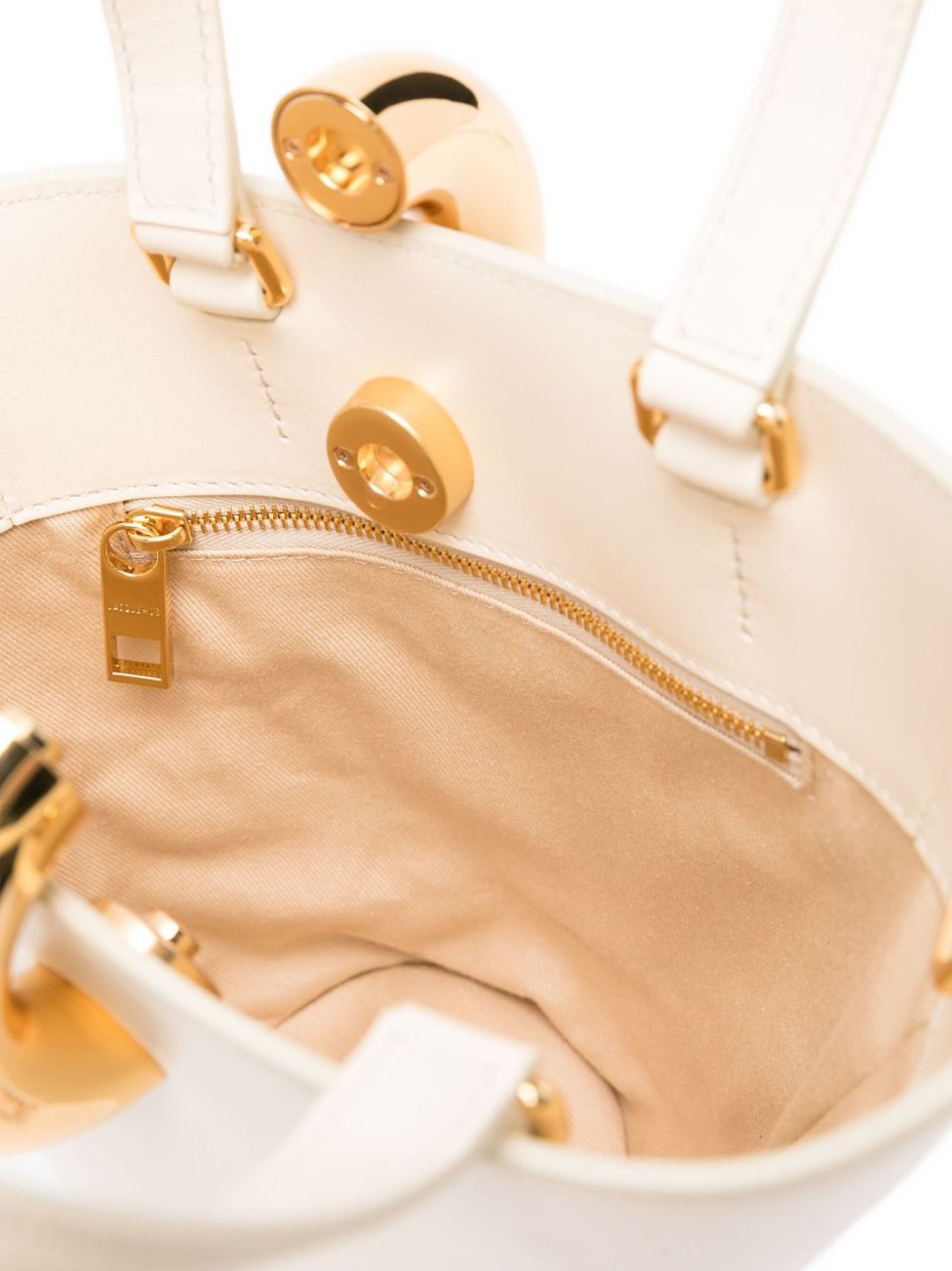 Jacquemus La Petite Poupee Structured Handbag Neutraal
