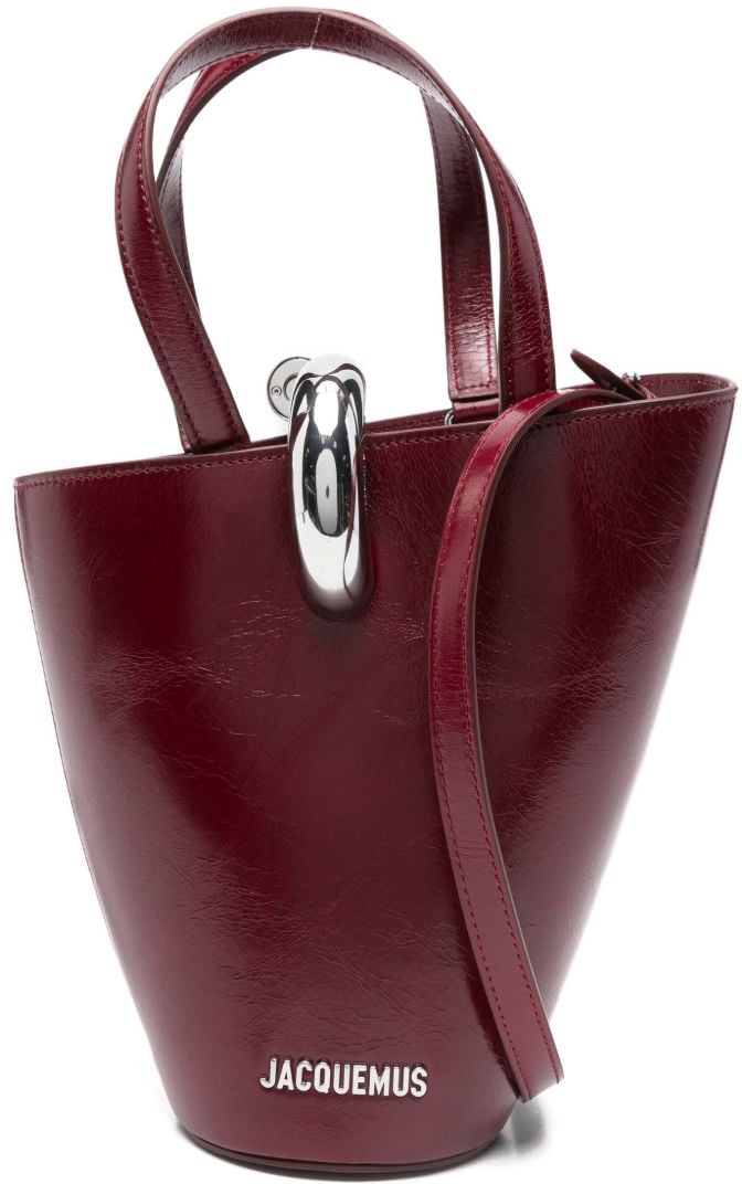 Jacquemus Bags Bordeaux Rood