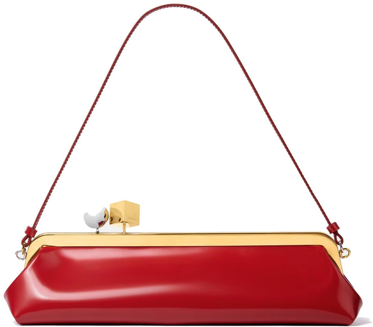 Jacquemus Jacquemus The Salon Long Clutch Bag Rood