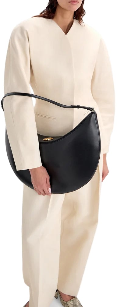Jacquemus LE SAC OVALO BLACK Zwart