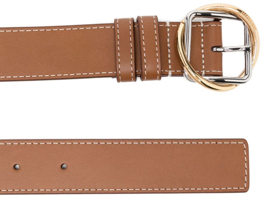 Jacquemus Belts Light Brown Bruin