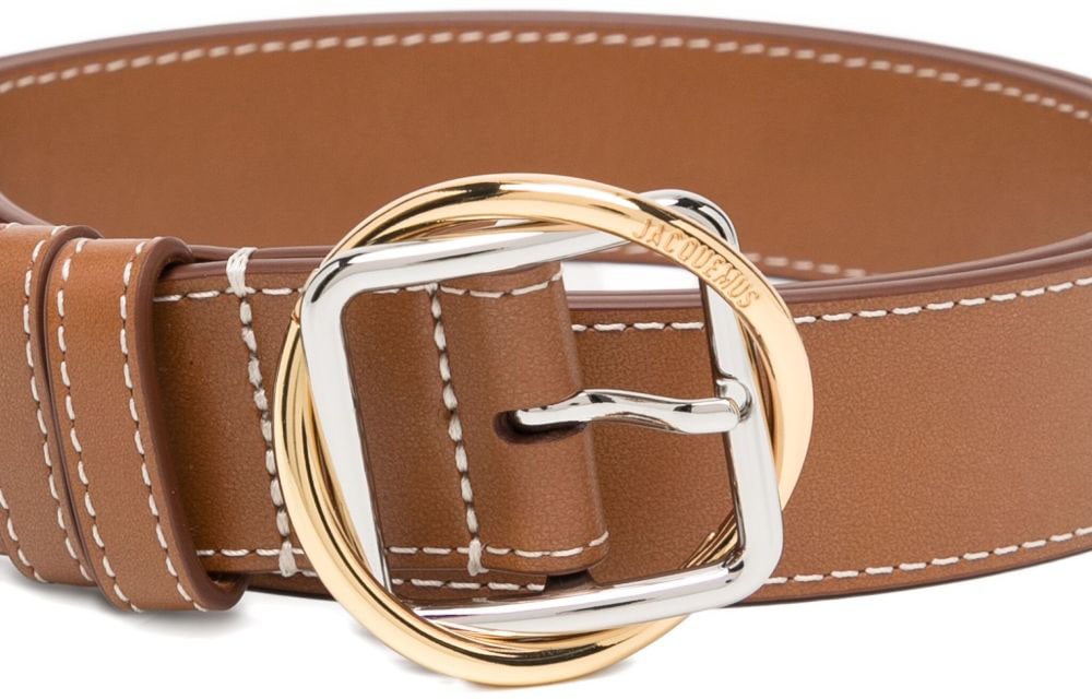 Jacquemus Belts Light Brown Bruin