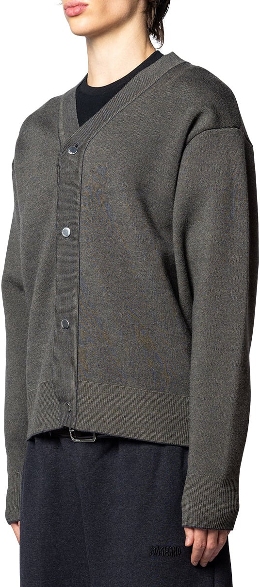 Jacquemus LE CARDIGAN DOPPIO MULTI Groen