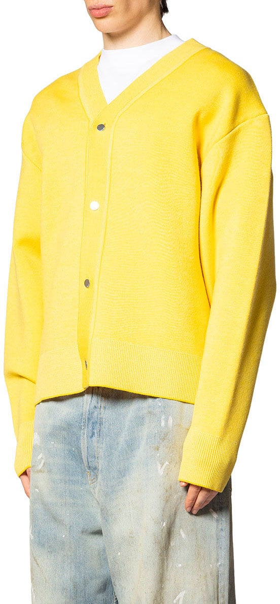 Jacquemus LE CARDIGAN DOPPIO YELLOW Geel