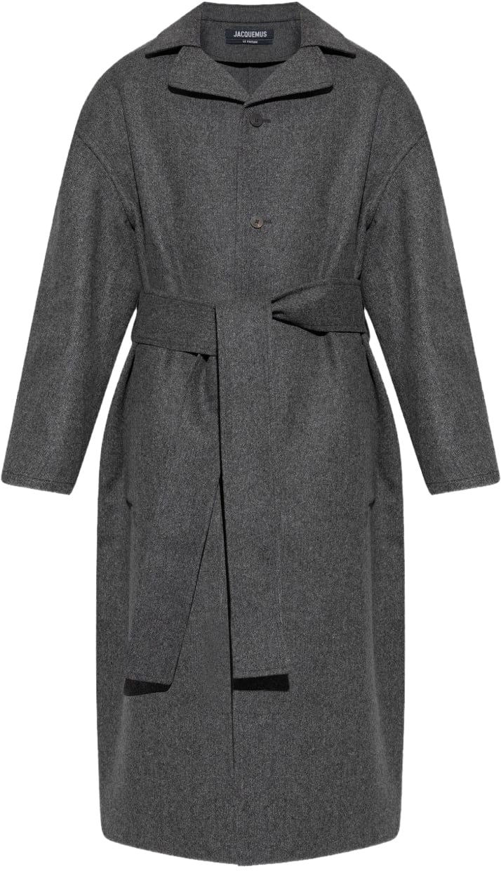Jacquemus Coats Grey Grijs