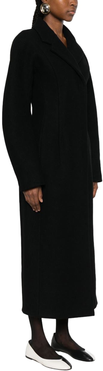 Jacquemus Coats Black Zwart