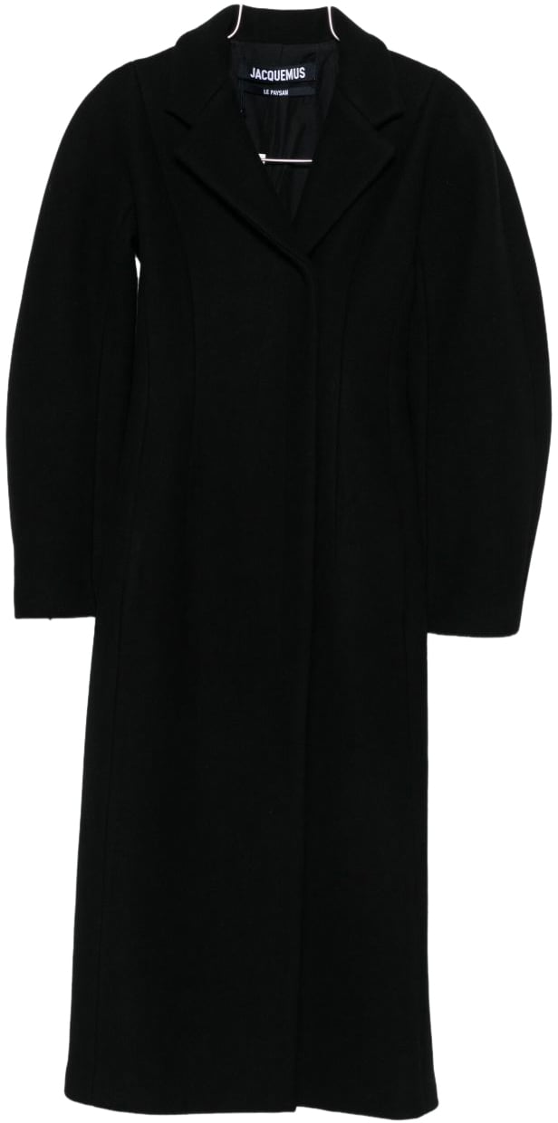 Jacquemus Coats Black Zwart