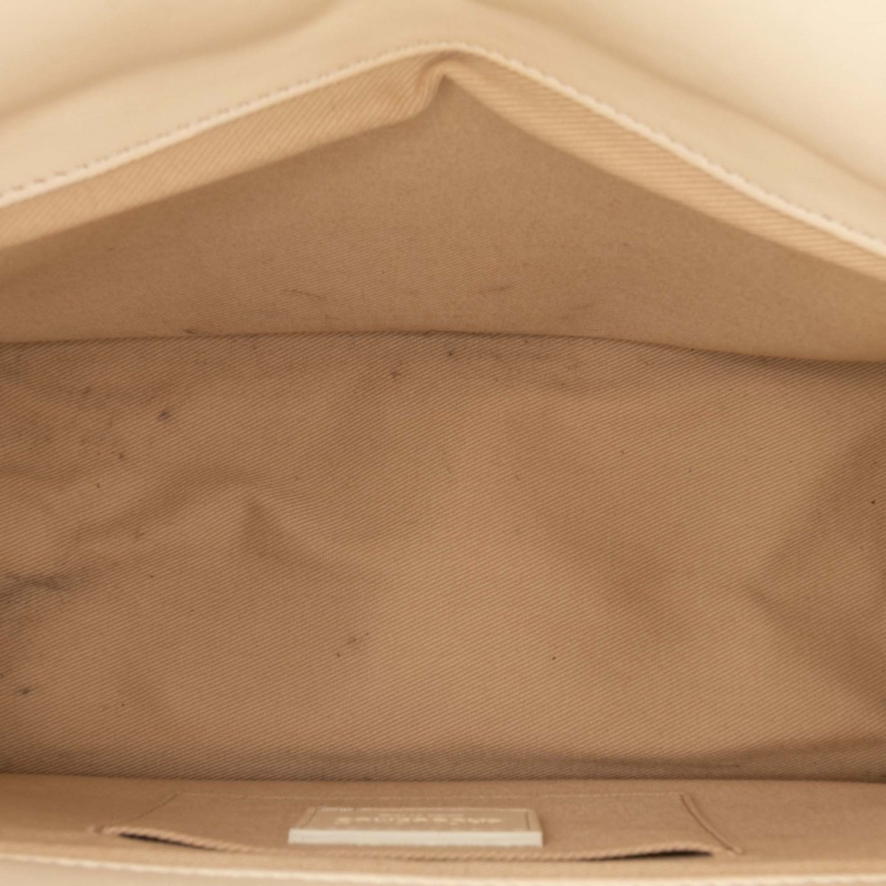 Jacquemus Smooth Calfskin La Pochette Rond Carre Wit