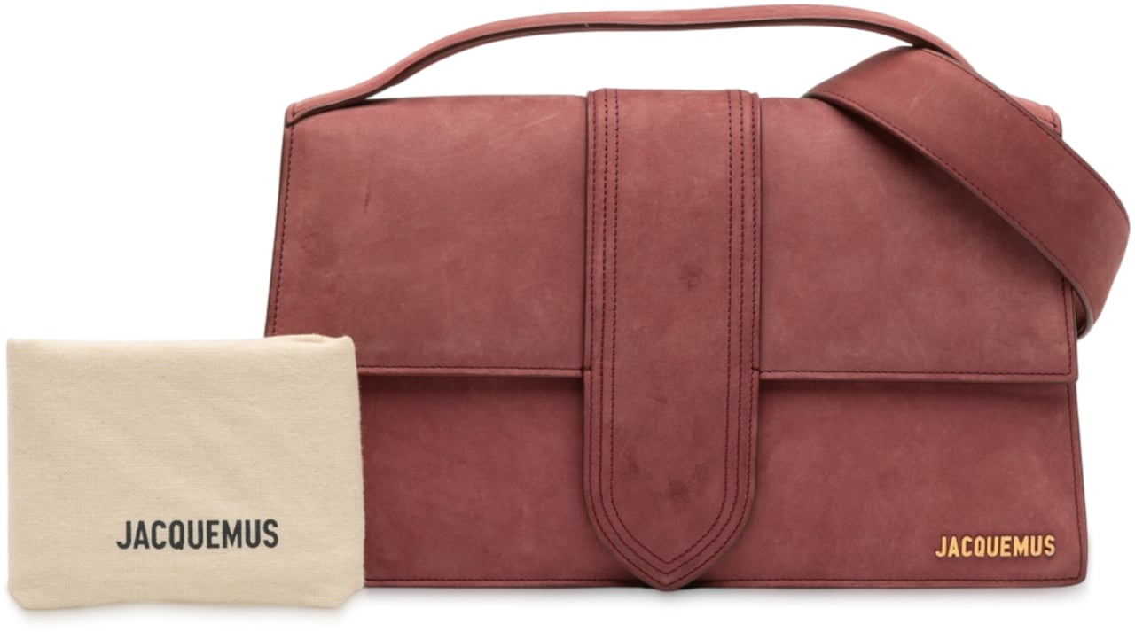 Jacquemus Suede Le Grand Bambino Roze