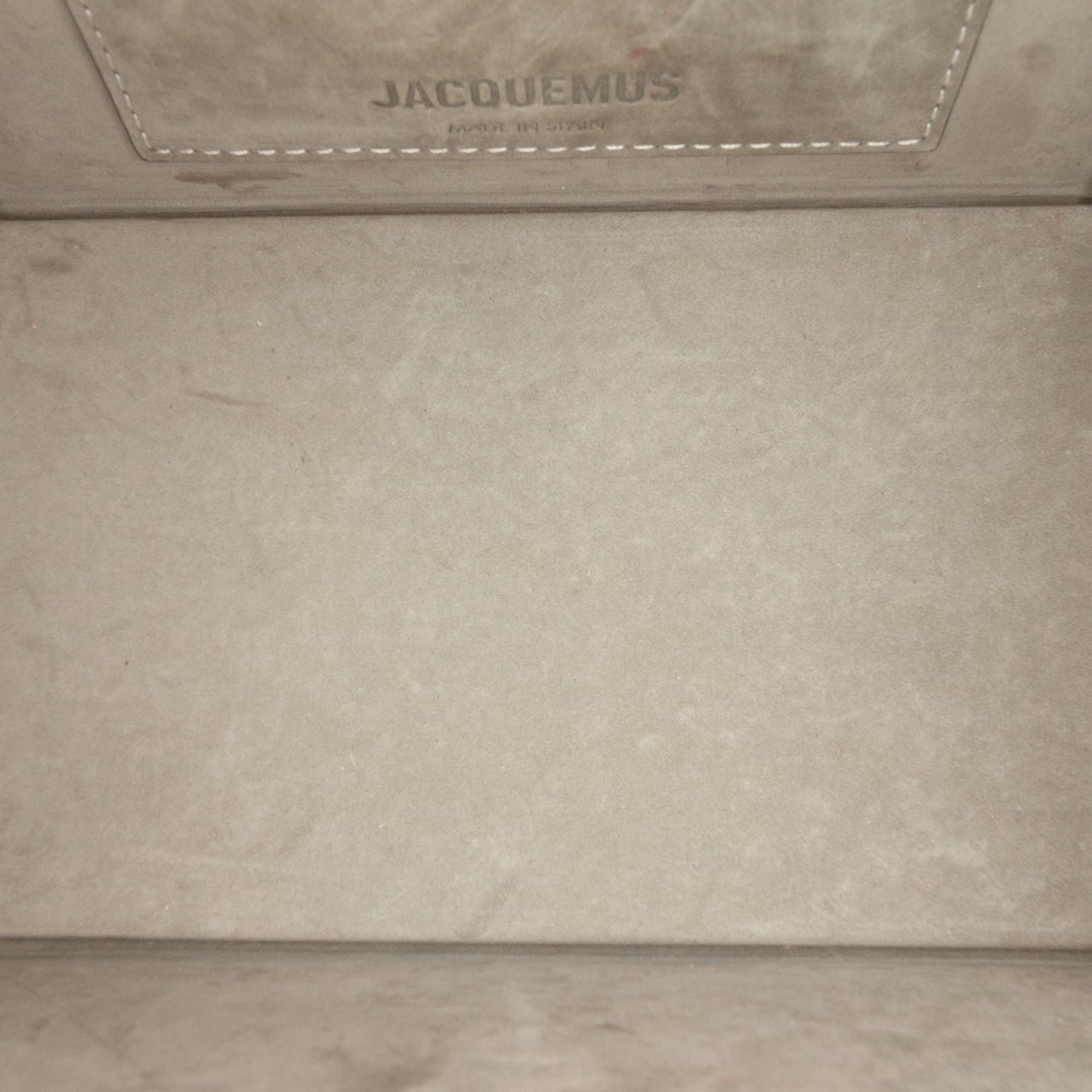 Jacquemus Suede Le Porte Lunettes Bag Bruin