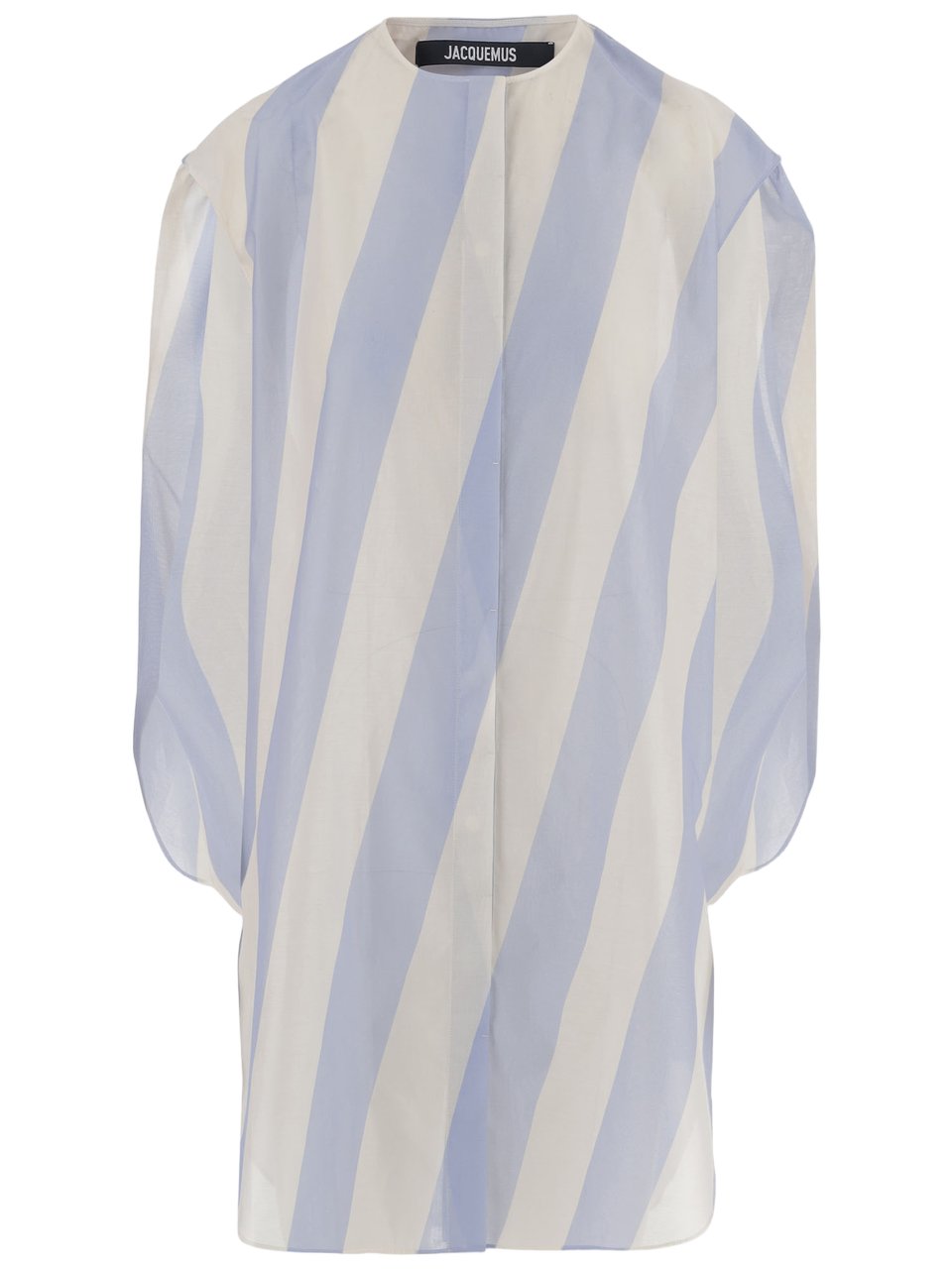 Jacquemus Cotton Shirt With Striped Pattern Wit