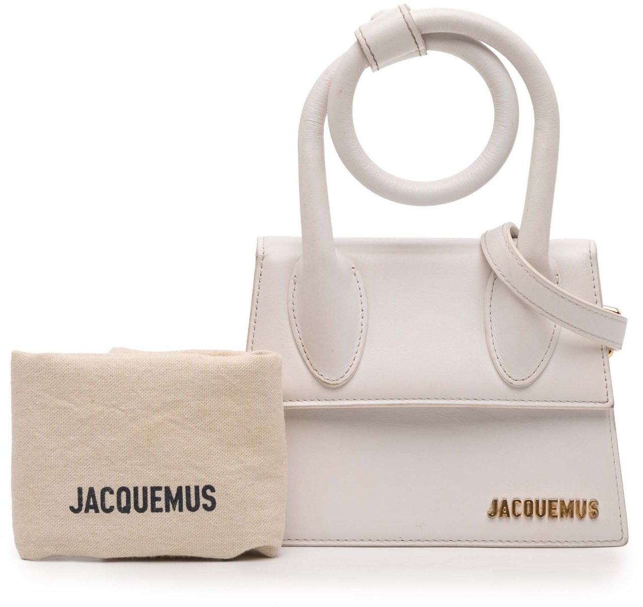 Jacquemus Le Chiquito Noeud Wit