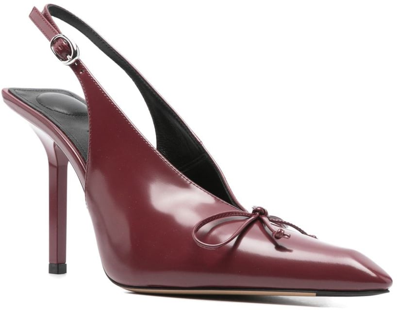 Jacquemus Jacquemus Scarpe Basse Bordeaux Rood