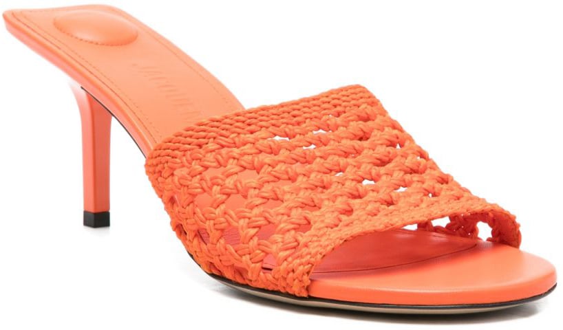 Jacquemus Sandals Orange Oranje
