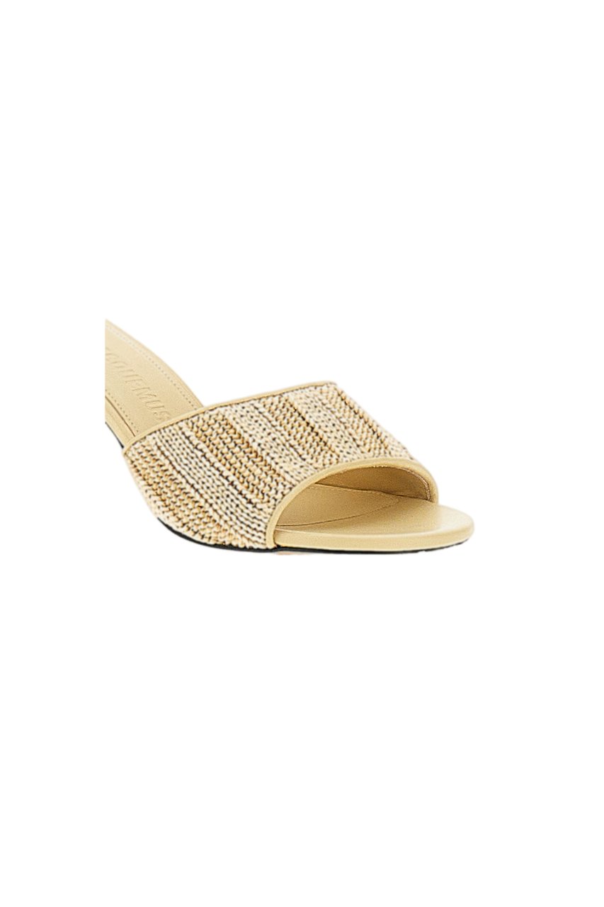 Jacquemus Mule Cubisto Sandals Neutraal