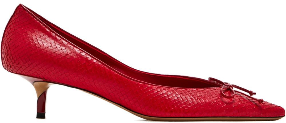 Jacquemus Jacquemus Scarpe Mezzo Tacco Rosso Rood