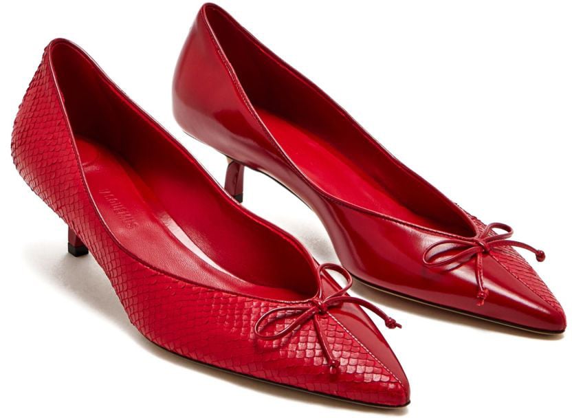 Jacquemus Jacquemus Scarpe Mezzo Tacco Rosso Rood