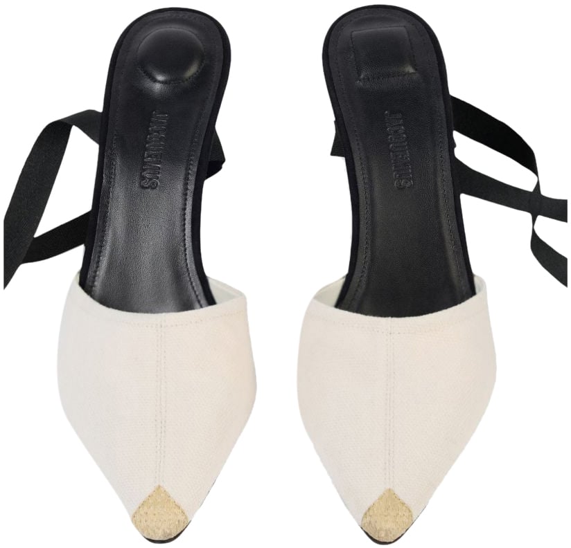 Jacquemus With Heel Beige Beige