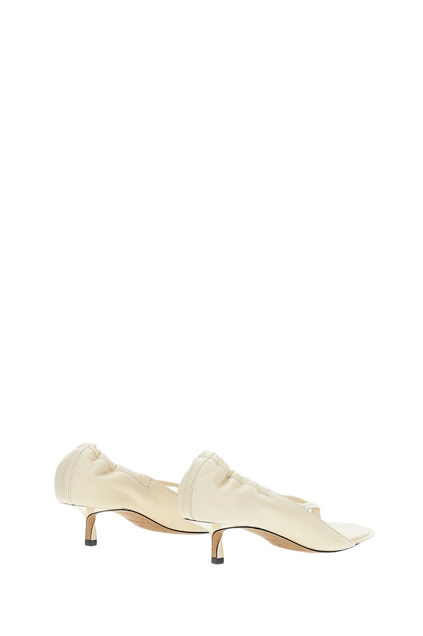 Jacquemus White Nu-Pieds B Thong Sandals Wit