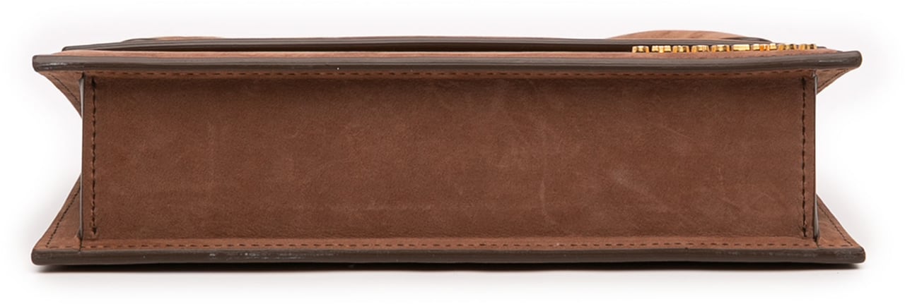 Jacquemus Suede Le Chiquito Long Bruin