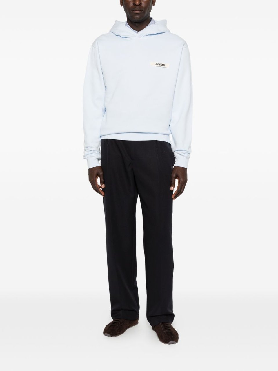 Jacquemus Sweaters Light Blue Lichtblauw