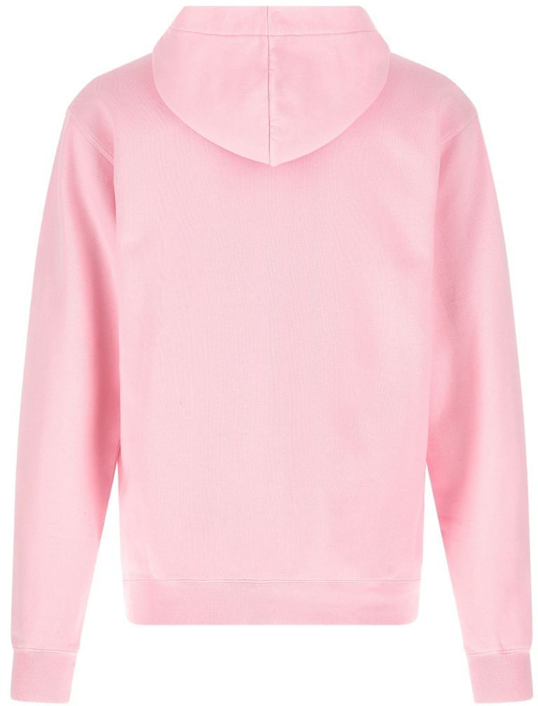 Jacquemus Pastel Pink Cotton Fleece Hoodie Roze