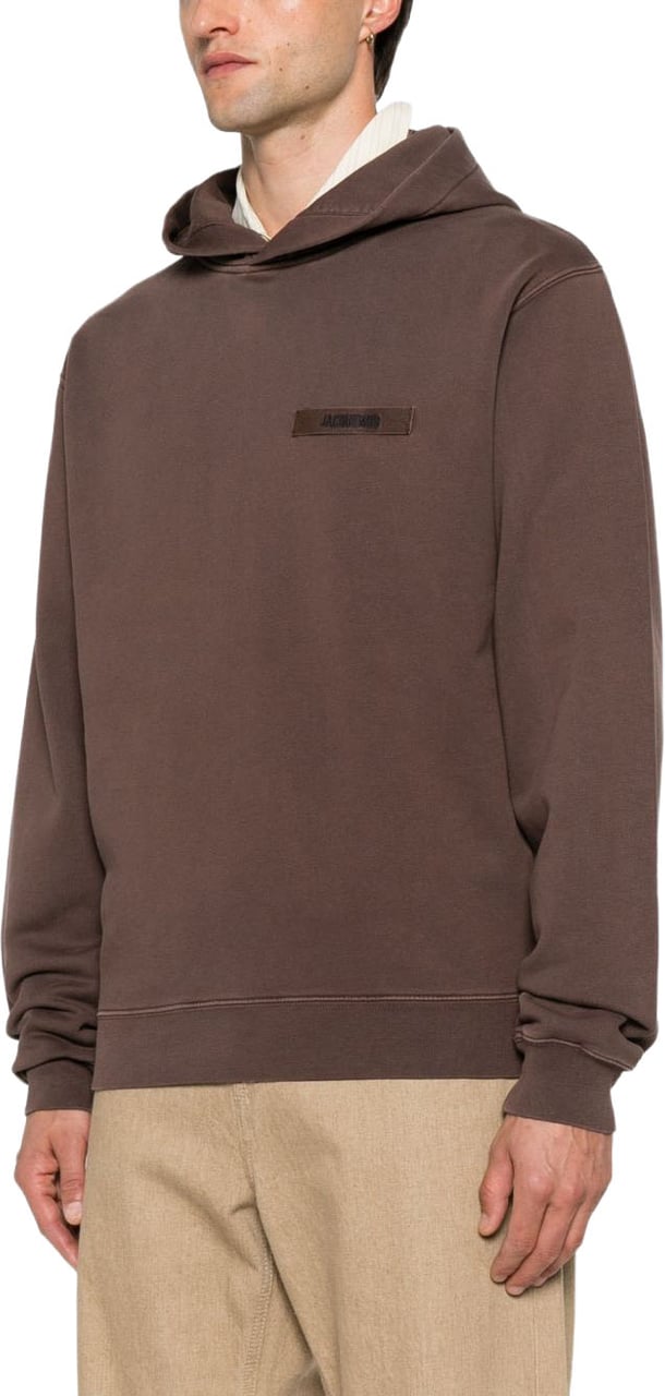 Jacquemus Sweaters Brown Bruin