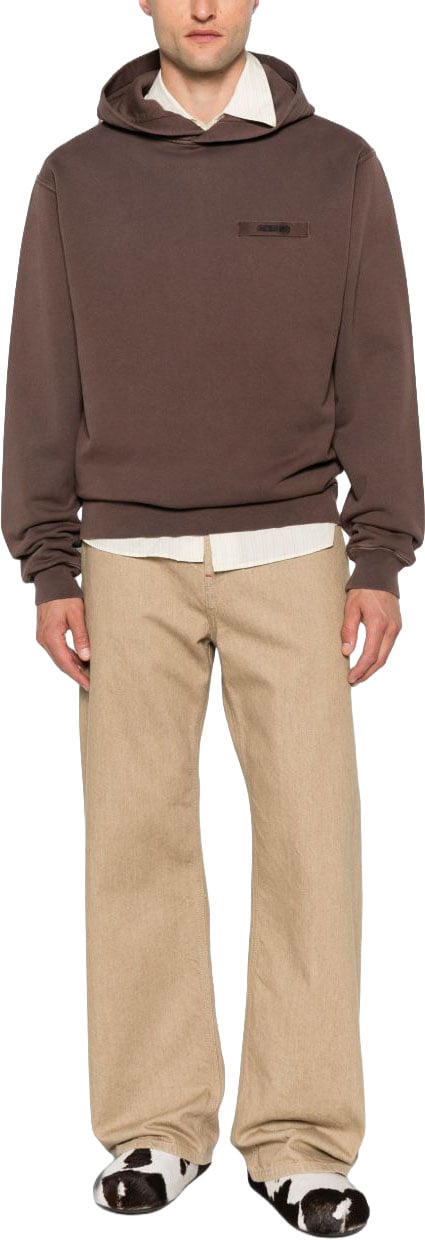 Jacquemus Sweaters Brown Bruin