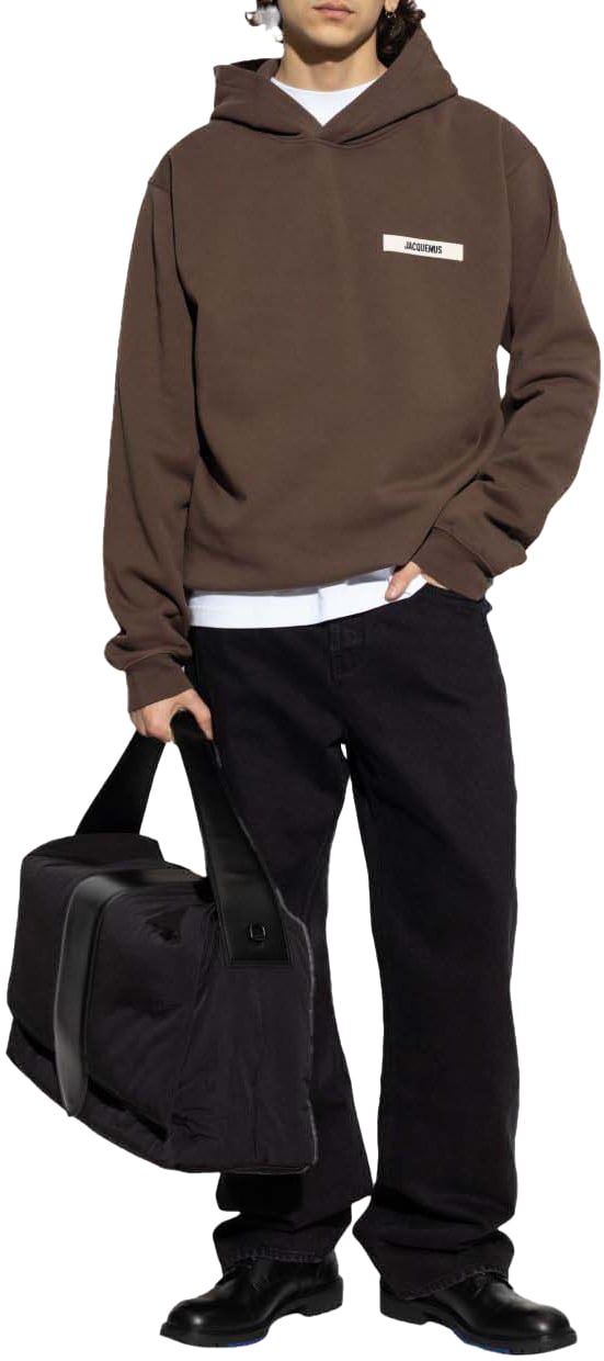 Jacquemus Sweaters Dark Brown Bruin
