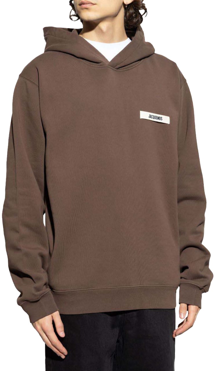 Jacquemus Sweaters Dark Brown Bruin